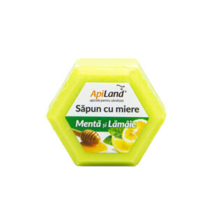 Săpun cu miere, mentă și lămâie - 100g