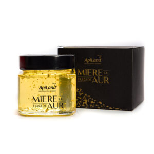 Miere cu fulgi de aur - 300g