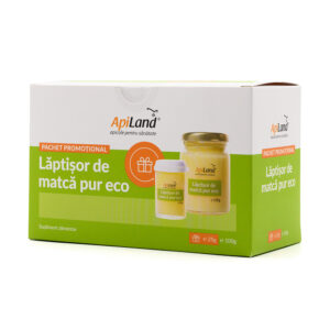 Pachet Lăptișor de matcă pur ECO 100g + 25g GRATIS