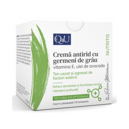 Crema antirid cu germeni de grau Nutritis Q4U, 50ml, Tis Farmaceutic