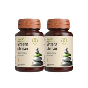 Pachet Ginseng siberian, 30+30 capsule, Alevia