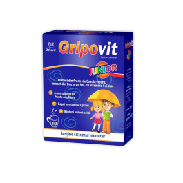 Gripovit Junior, 10 plicuri, Zdrovit
