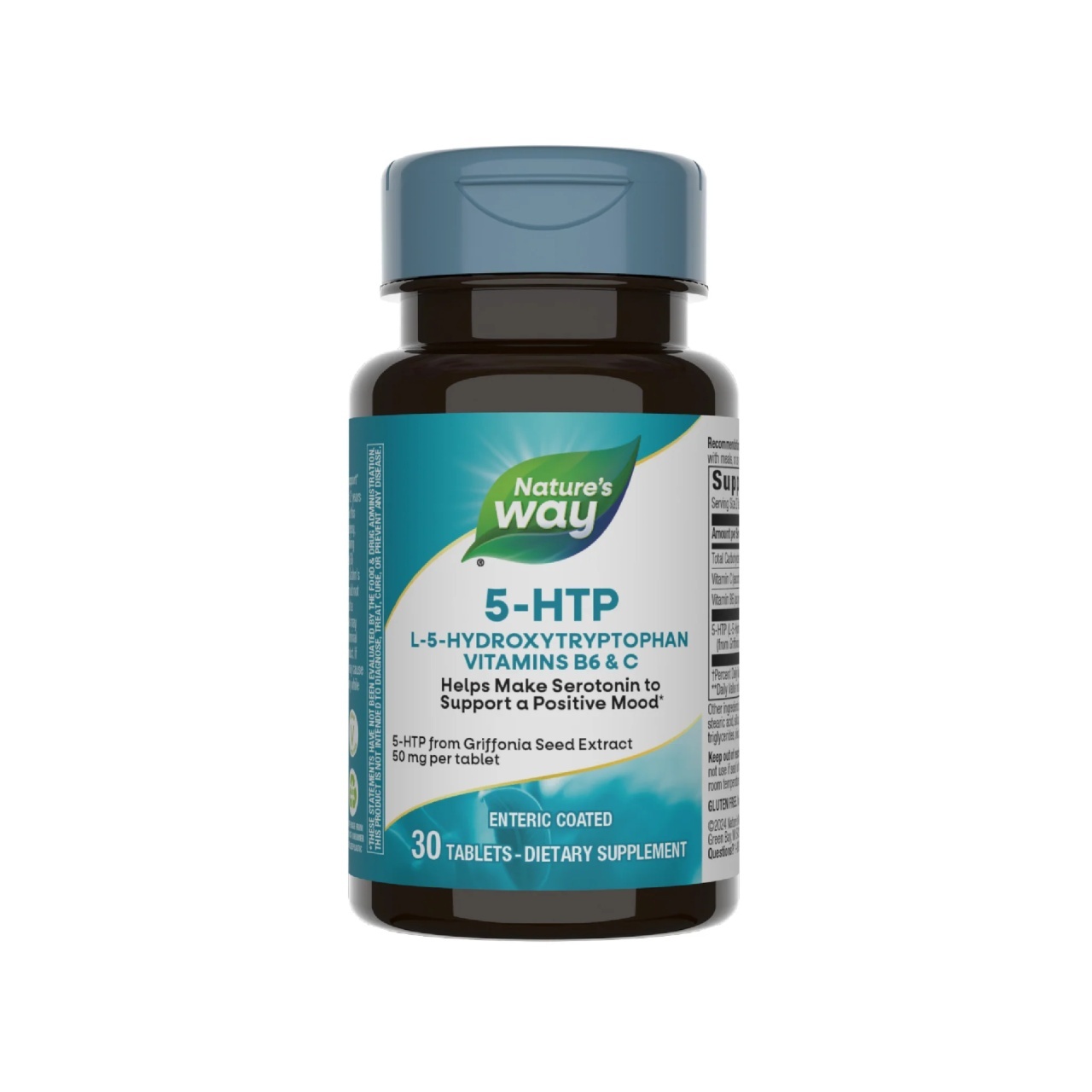 5-HTP Nature s Way, 30 tablete, Secom