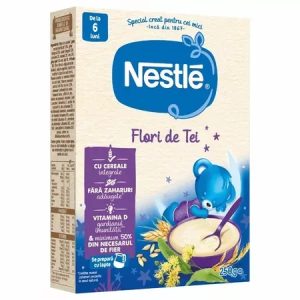 8 Cereale cu Flori de Tei Somn Usor, +6 luni, 250 g, Nestle