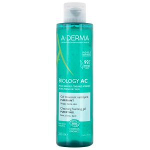 A-DERMA Biology Gel curatare spumant purificator, 200ml