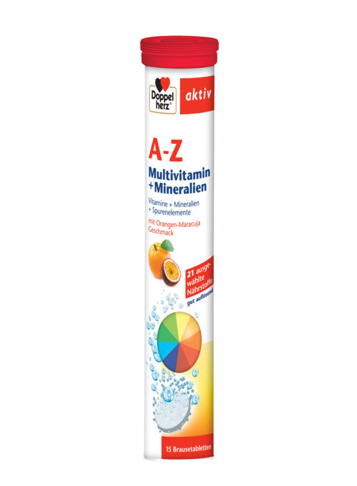 A-Z Vitamine Minerale Microelemente, 15 tabelete efervescente, Doppelherz