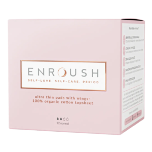 absorbante bumbac organic normale 12 bucati enroush.png