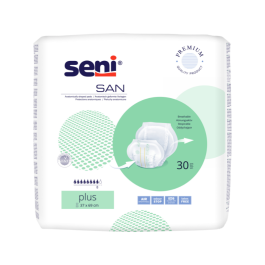 Absorbante pentru incontinenta Plus, San, 30 bucati, Seni