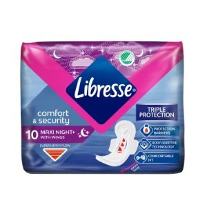 Absorbante Maxi Goodnight, 10 bucati, Libresse