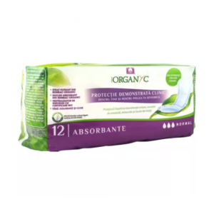 absorbante normale din bumbac organic pentru incontinenta 12 bucati organyc.png