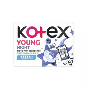 Absorbante Young Night, 7 bucati, Kotex