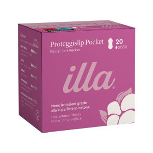 Absorbante zilnice din bumbac, 1 picatura, 20 bucati, Illa Care