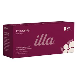 Absorbante zilnice din bumbac 2 picaturi, 20 bucati, Illa Care