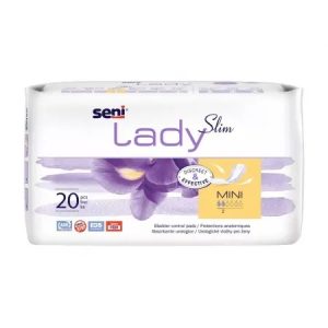 Absorbante urologice pentru incontinență Lady Slim Mini, 20 bucati, Seni