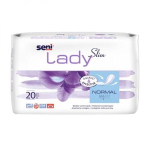 Absorbante urologice pentru incontinență Lady Slim Normal, 20 bucati, Seni