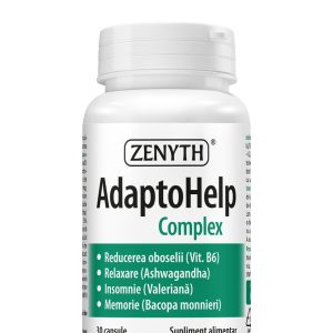 AdaptoHelp Complex, pentru energie și memorie, 30 capsule, Zenyth