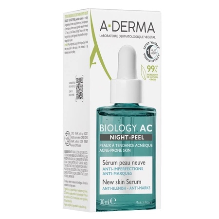 Aderma Biology Ac Serum Peeling De Noapte, 30ml
