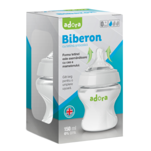 adora biberon cu gat larg si tetina anticolici.png