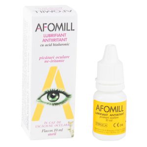 AFOMILL Lubrif-antiiritant pic.oft x10ml, Montefarmaco