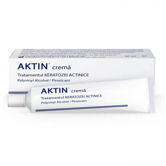 Aktin crema pentru keratoza actinica si protectie solara SPF 50+ – 30ml, Meditrina