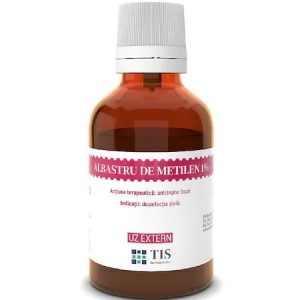 Albastru de metilen 1%, 25ml, Tis Farmaceutic