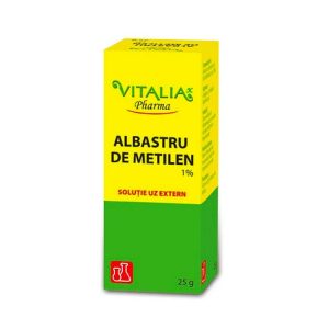 Albastru de metilen 1% x 25g (Vitalia)