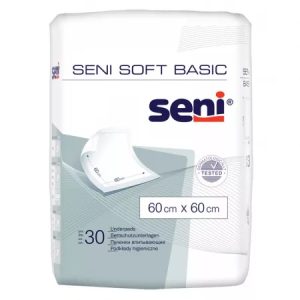 Aleze de protectie Soft Basic, 90 x 60cm, 30 bucati, Seni