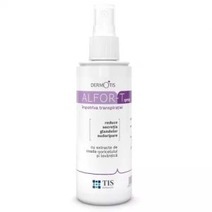 Alfor-T spray impotriva transpiratiei excesive a picioarelor, 110ml, Tis Farmaceutic