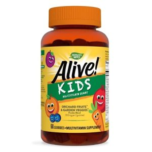Alive Kids Multivitamin Gummy, 60 jeleuri, Nature's Way