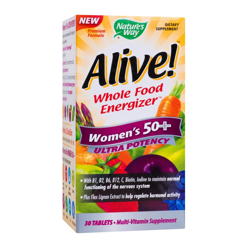Alive Women 50+ Ultra Supliment Multivitaminic pentru Femei 50+, 30