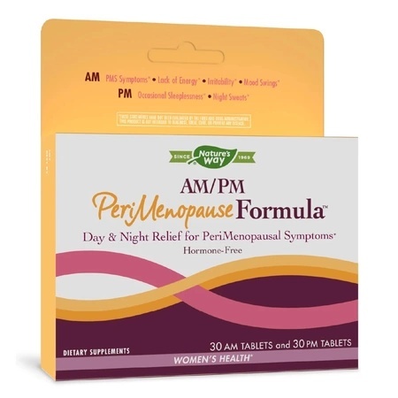 AM-PM PeriMenopause Formula Nature’s Way, 60 tablete