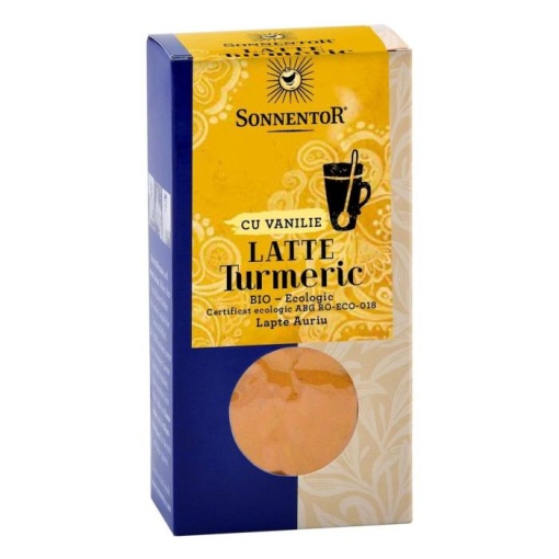Amestec mirodenii Latte turmeric&vanilie Eco 60g (Sonnentor)