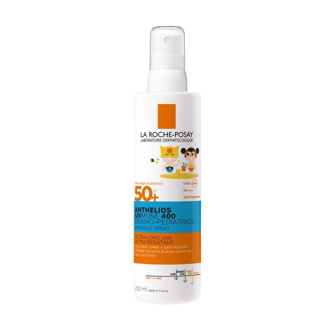 Anthelios UVMUNE 400 Dermo-Pediatric Spray SPF50, 200 ml, La Roche-Posay
