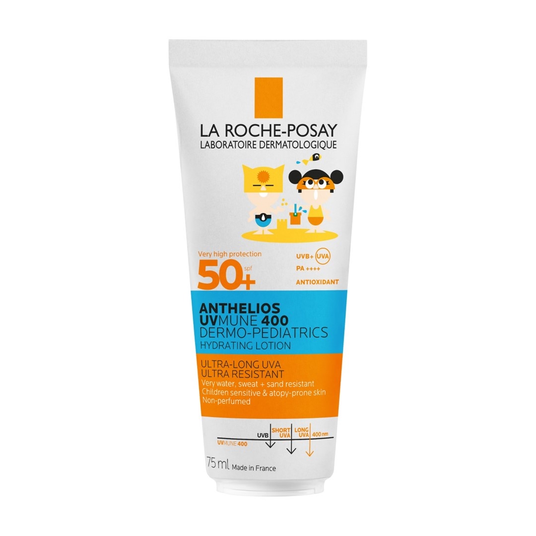 Anthelios UVMUNE 400 Dermo-Pediatrics Lotiune Hidratanta SPF50+, 75ml, La Roche-Posay