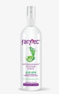 Antiperspirant forte cu Aloe vera pentru picioare, 200ml, 6310, Farmec