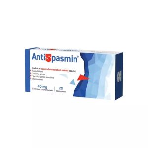 Antispasmin 40mg, 20 comprimate, Biofarm