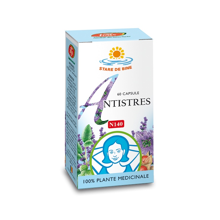 Antistres, N140, 60 capsule, Fares