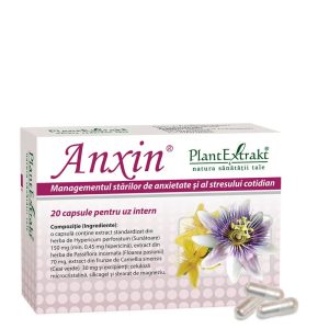 Anxin, 20 capsule, PlantExtrakt