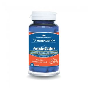 AnxioCalm, 60 capsule, Herbagetica