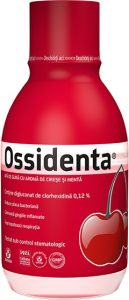 Apa de gura cirese si menta, 250ml, Ossidenta
