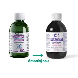 Apa de gura clorhexidina 0.20% ADS Implant, 200ml, Curasept