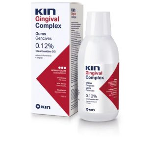 Apa de gura cu clorhexidina 0,12% Kin Gingival Complex, 250ml, Laboratorios Kin