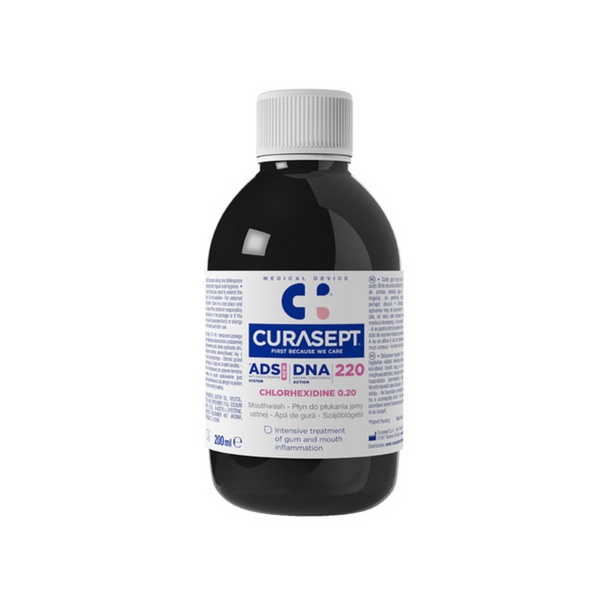 Apa de gura Curasept ADS 220, 0.20% Clorhexidina, 200 ml