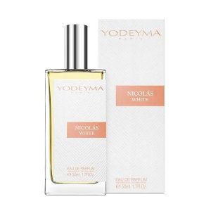 Apa de parfum Nicolas White, 50ml, Yodeyma