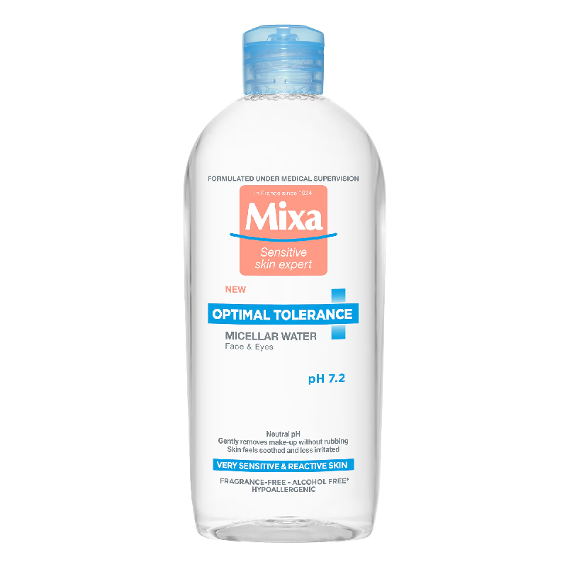 apa micelara pentru ten sensibil si reactiv optimal tolerance 400 ml mixa.png