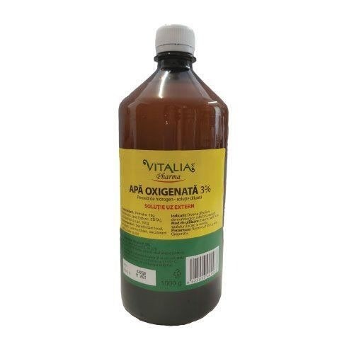 Apa oxigenata 3%, 1000ml, Vitalia