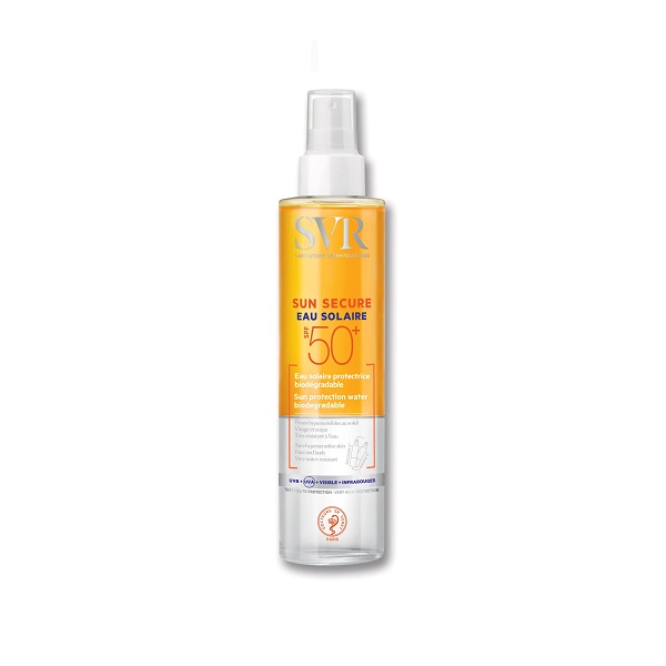 Apa solara biodegradabila Sun Secure SPF50+, 200 ml, SVR