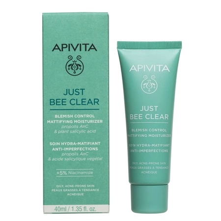 Apivita Just Bee Clear Crema Matifianta Anti-Acnee – 40ml
