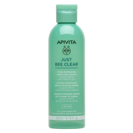 Apivita Just Bee Clear Lotiune Purifianta pentru Pori Dilatati, 200ml