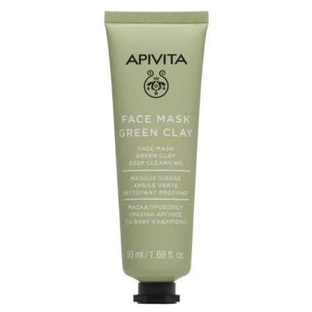 APIVITA Masca Argila verde curatare profunda, 50ml